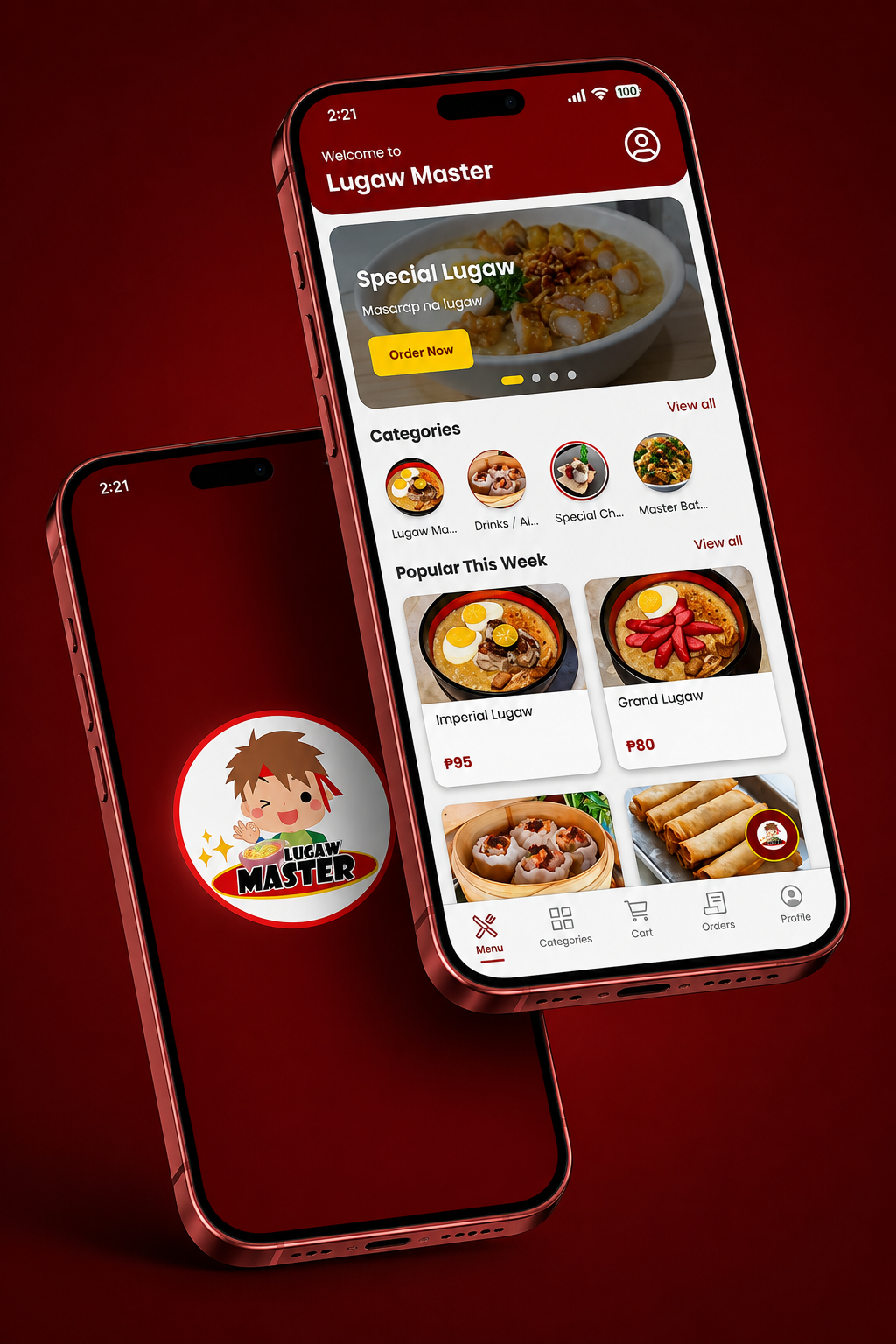 Lugaw Master Mobile App